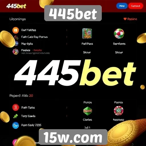 Novas funcionalidades disponíveis na plataforma 445bet